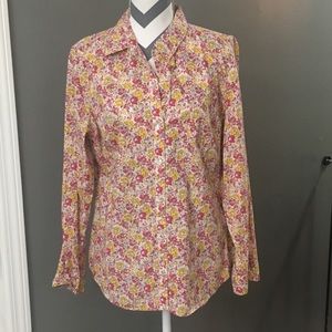 Floral Buttondown Shirt Large
